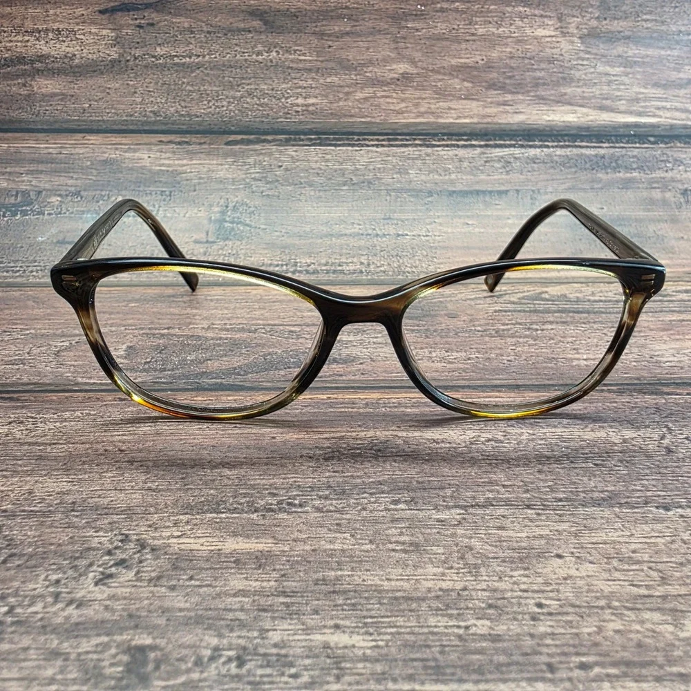 Warby Parker Daisy 234 Brown Tortoise Shell Cat Eye Eyeglasses 54-17-142
